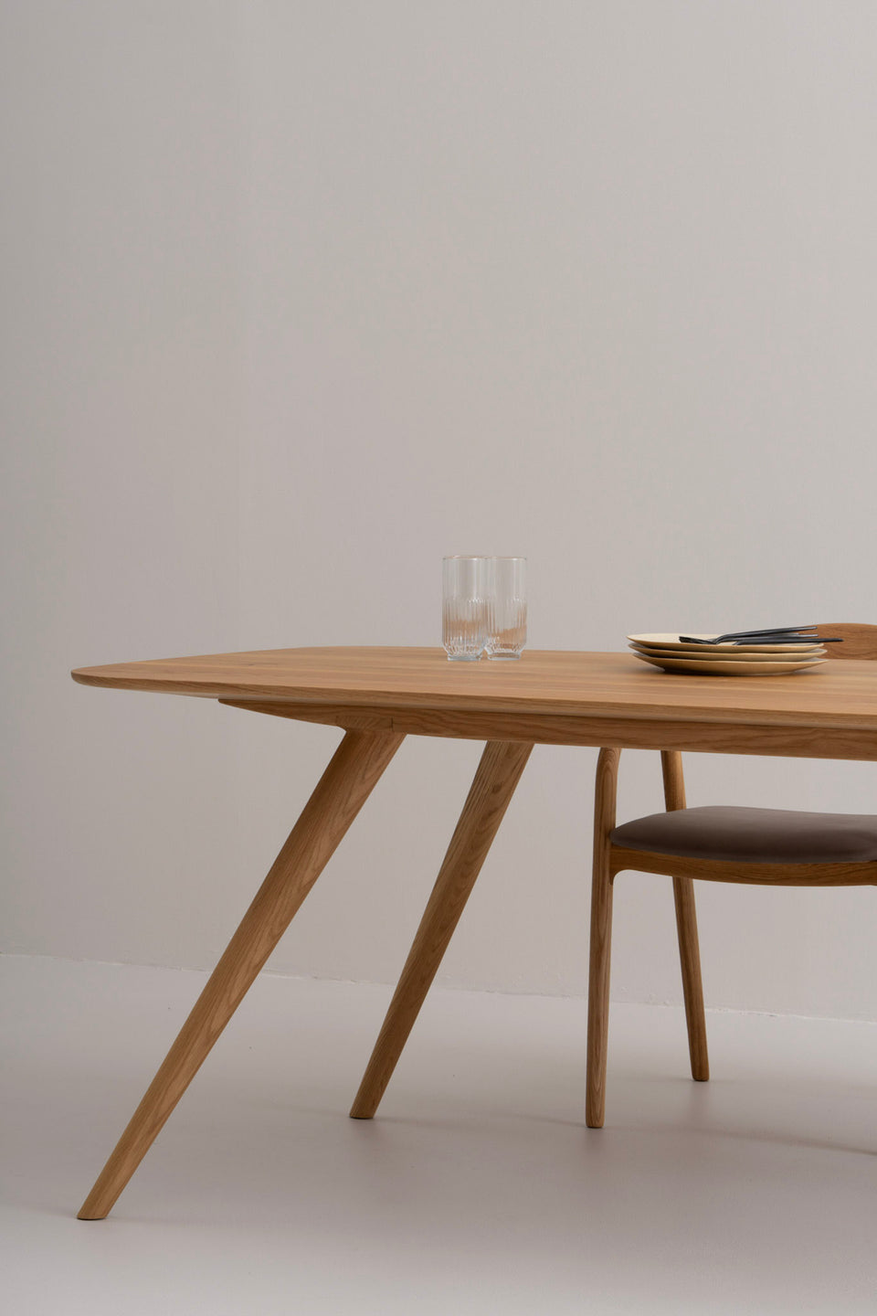 Scandinavian warmth paired with modernist simplicity.