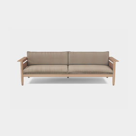 LULU | Oak Outdoor Sofa image 1