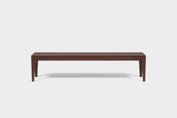 CAROLINA | Smoked Ash Dining Bench