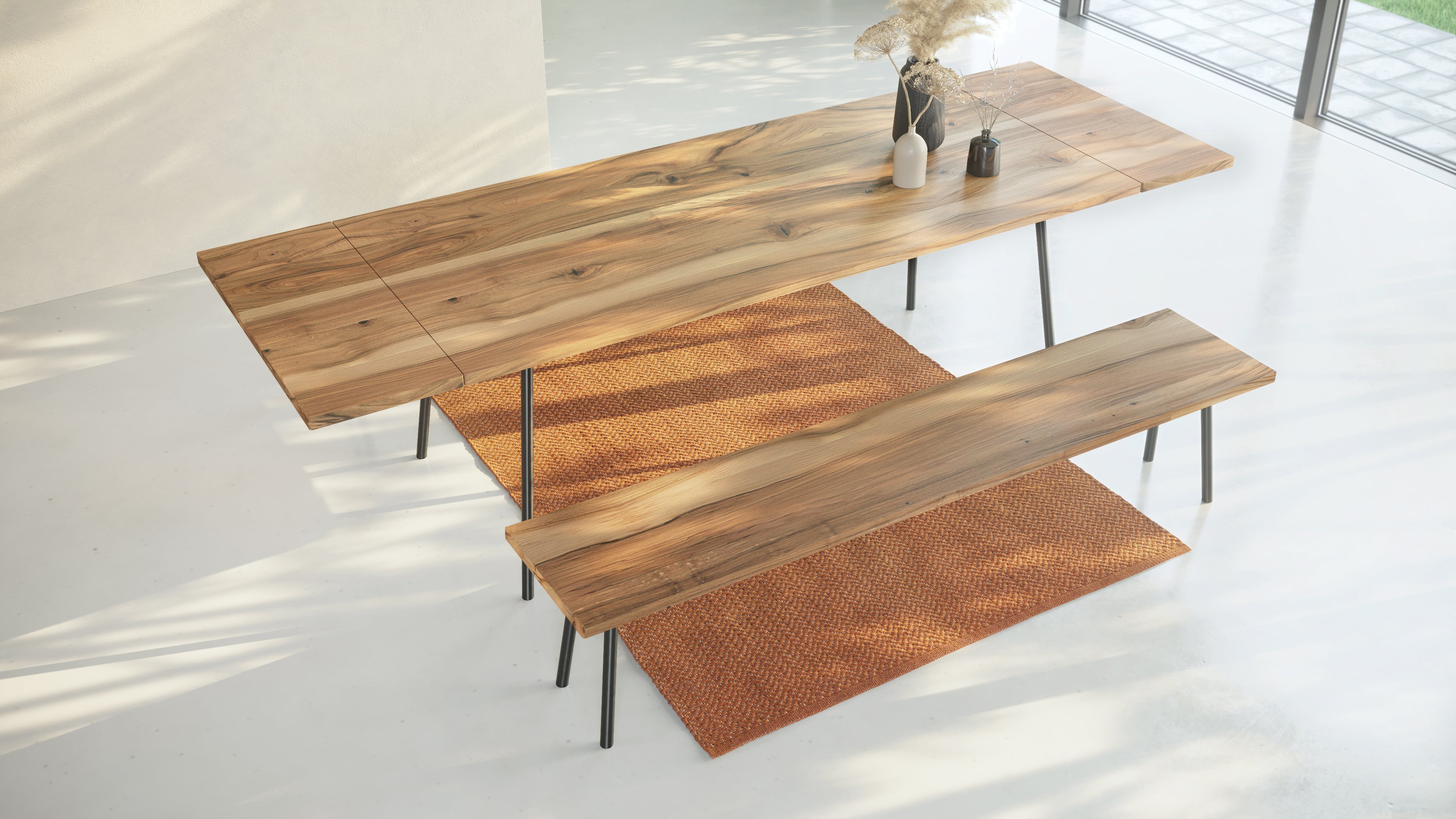 MARTA S | Walnut Dining Set