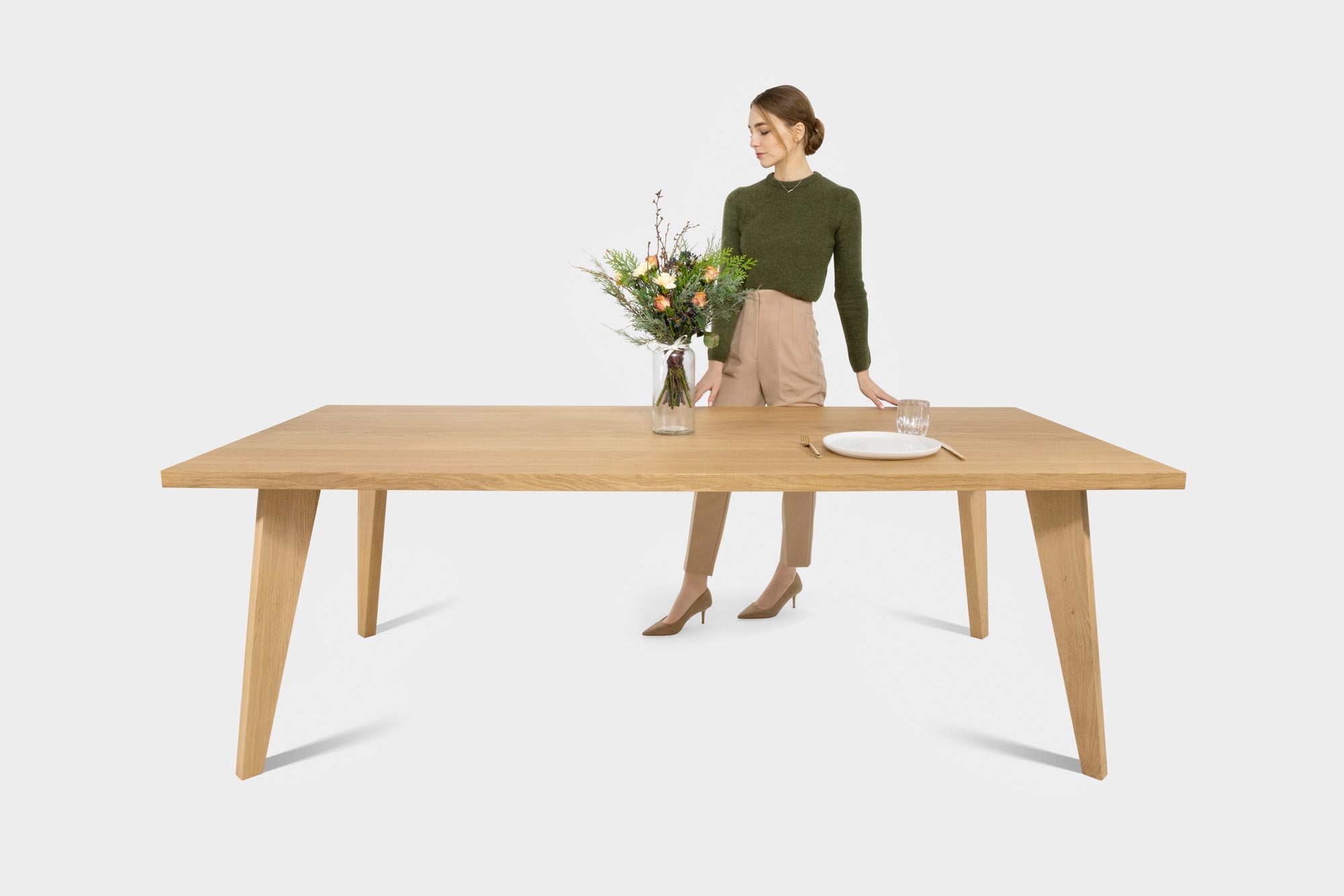 AMBER | Oak Bench