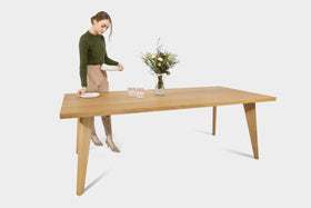 AMBER | Oak Dining Table image 16