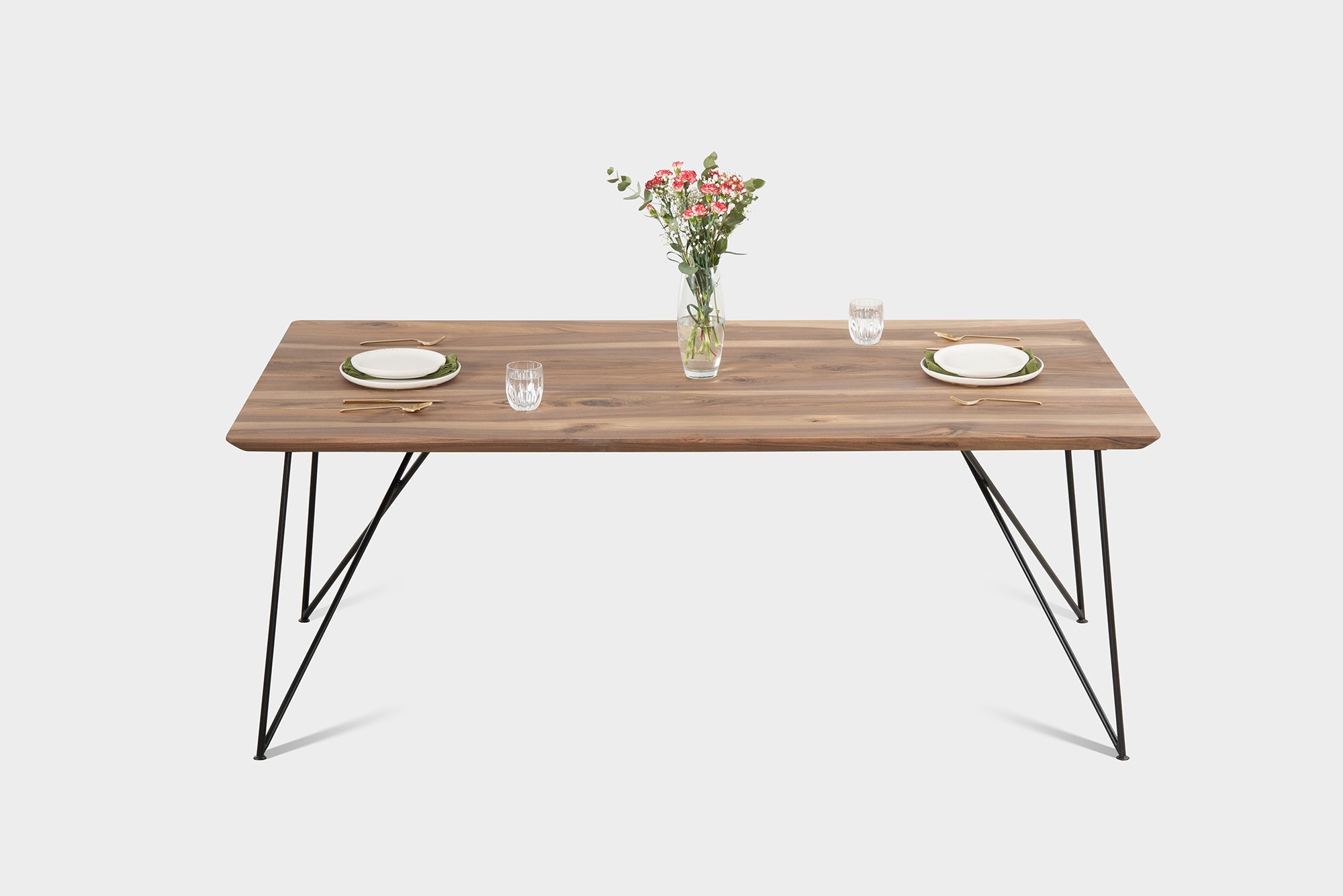 EMILIE | Walnut Extendable Dining Table