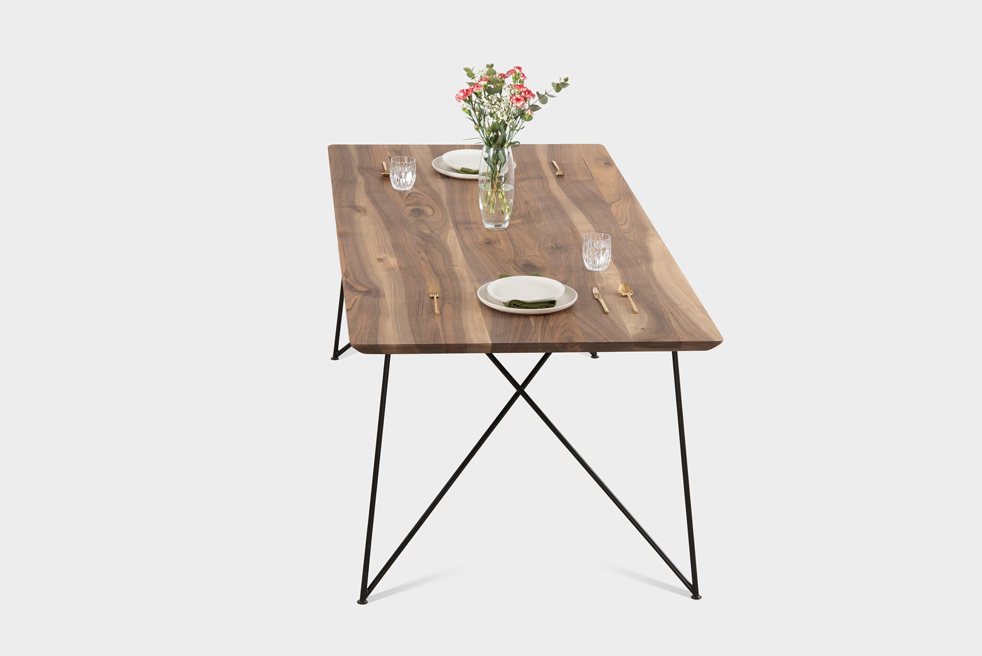 EMILIE | Walnut Extendable Dining Table