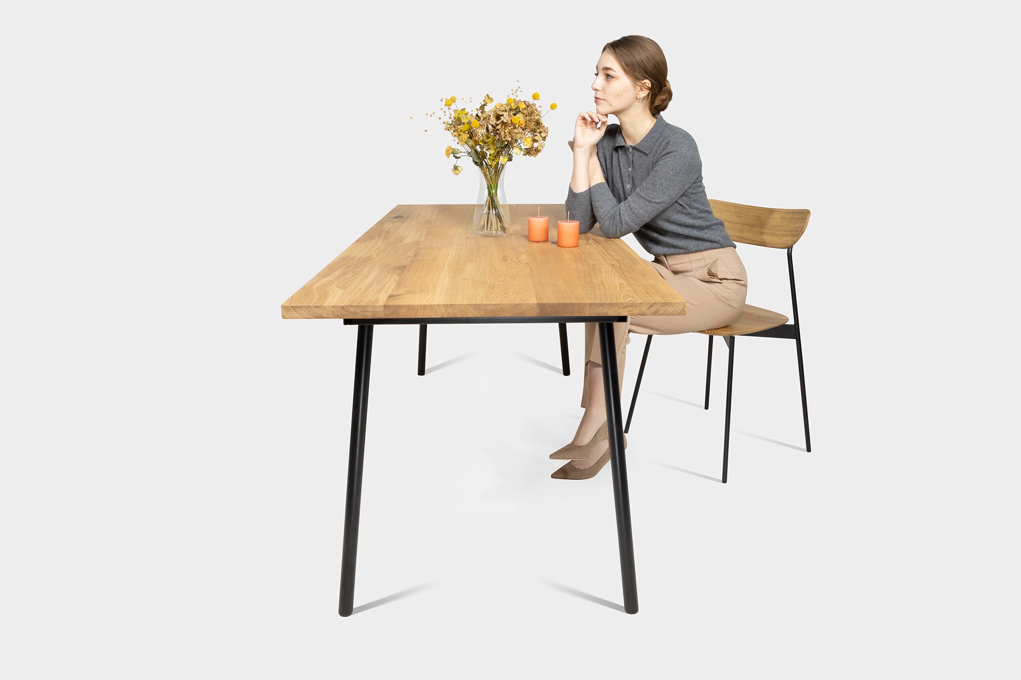 MARTA S | Oak Dining Bench