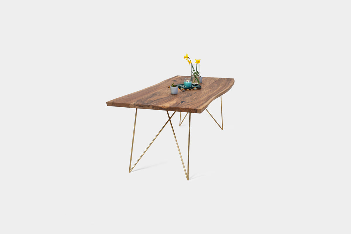 EMILIE S | Walnut Dining Bench