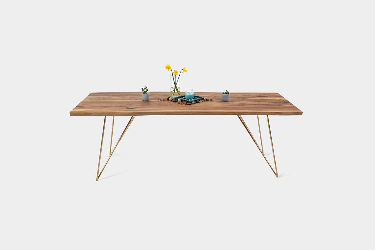 EMILIE S | Walnut Dining Bench