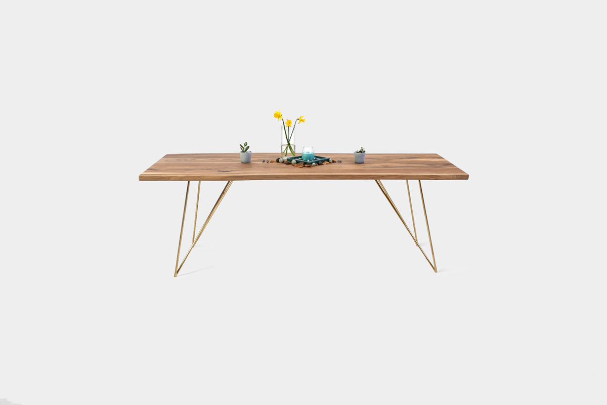 EMILIE S | Walnut Dining Bench