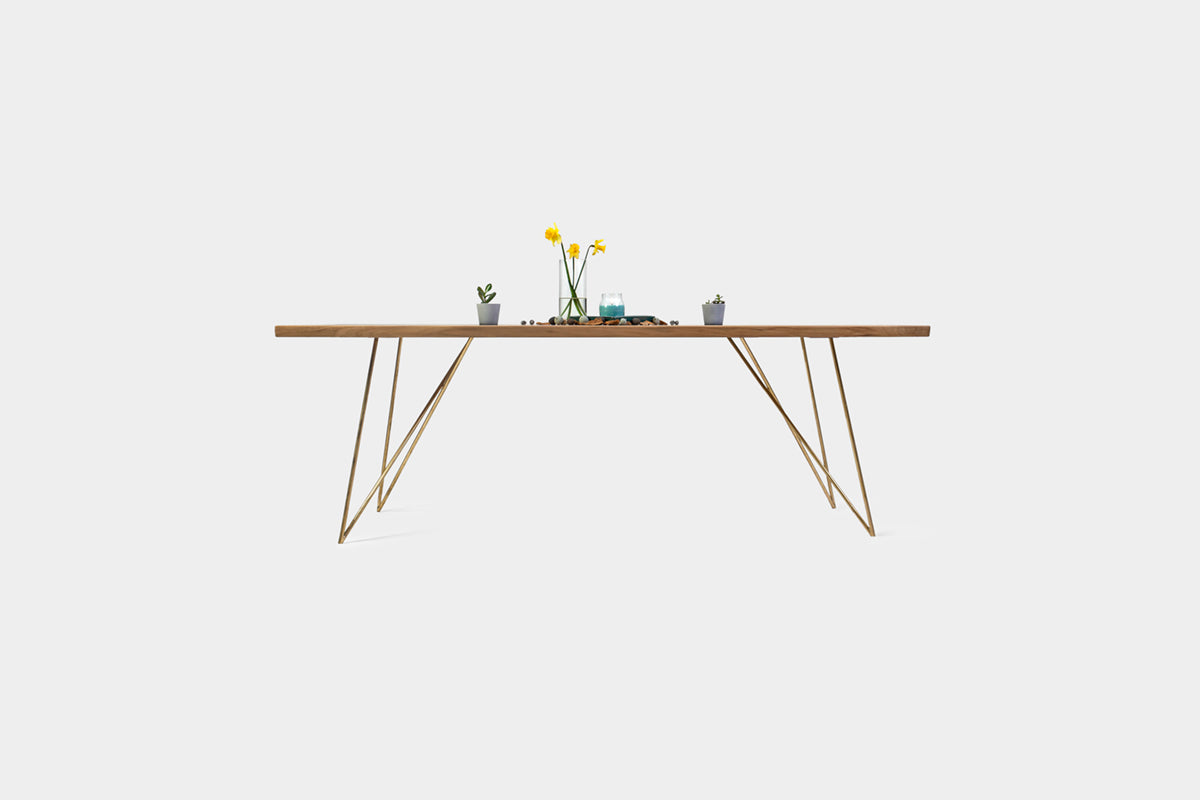 EMILIE S | Walnut Dining Bench