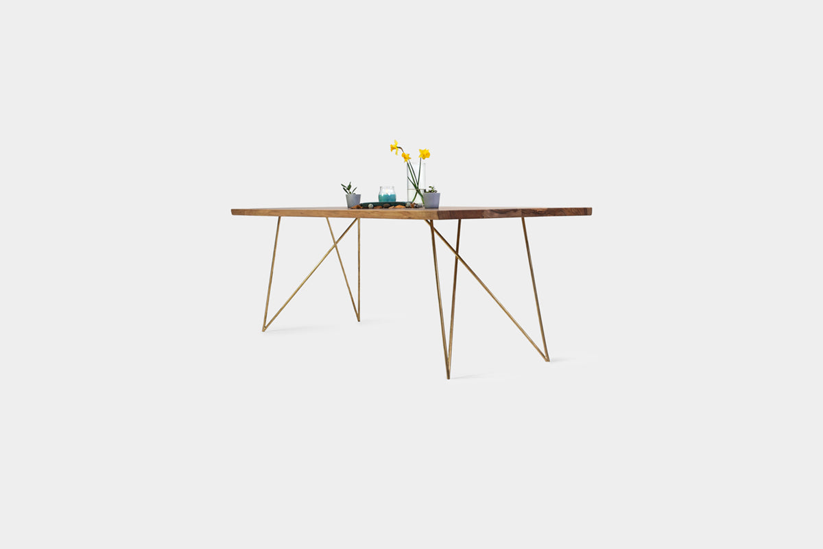 EMILIE S | Walnut Dining Bench