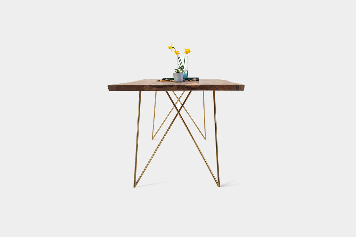 EMILIE S | Walnut Dining Bench