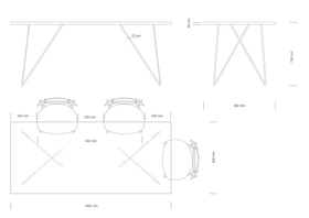 EMILIE | Walnut Extendable Dining Table image 97